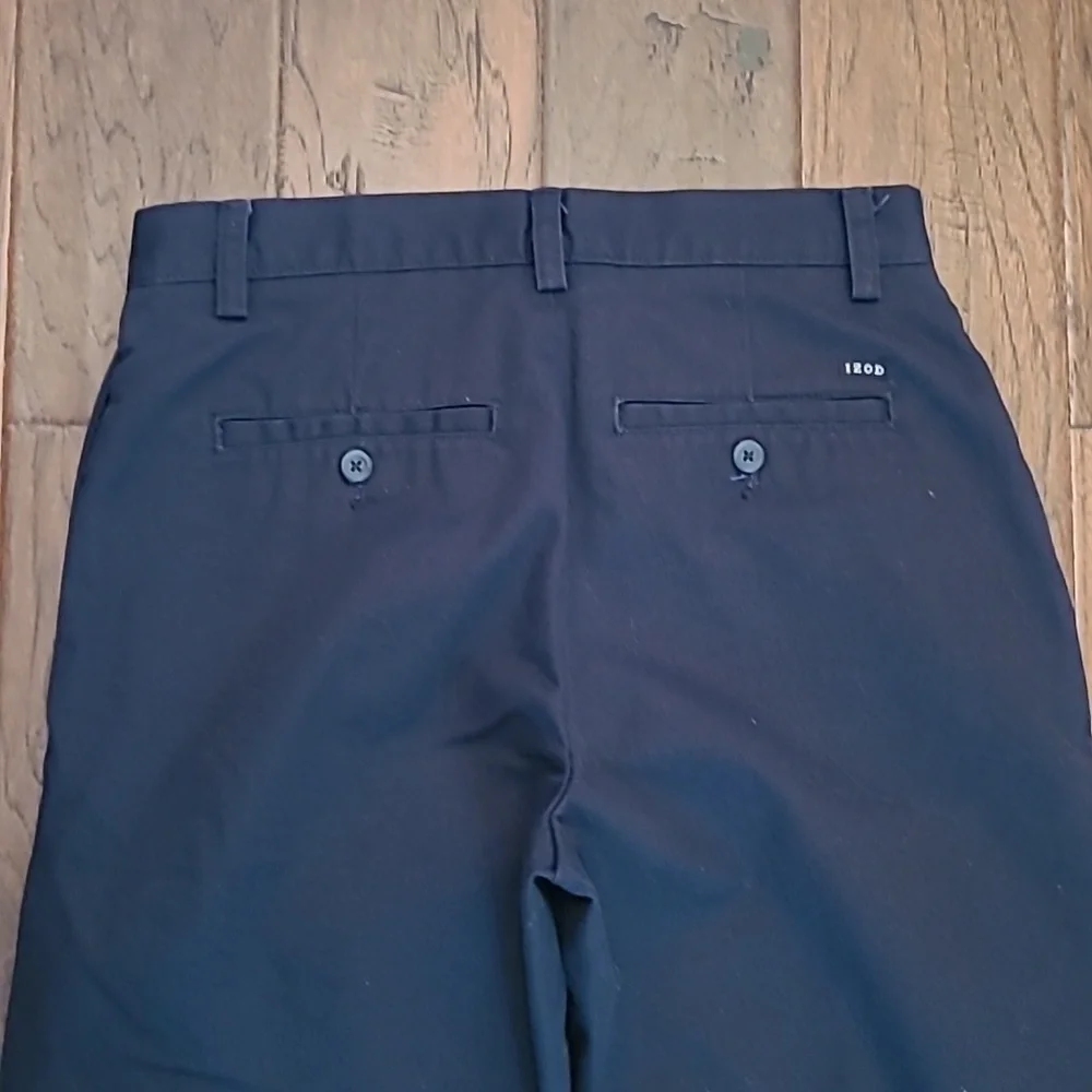 Izod men's black dress pants size 30x30